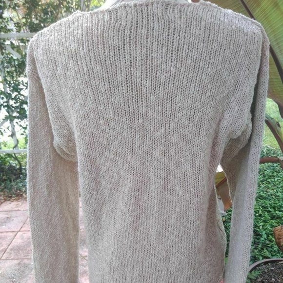 Blarney Woollen Mills Cable Knit Cardigan Sweater - Picture 3 of 6